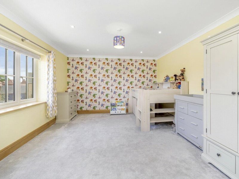 The final first-floor bedroom.