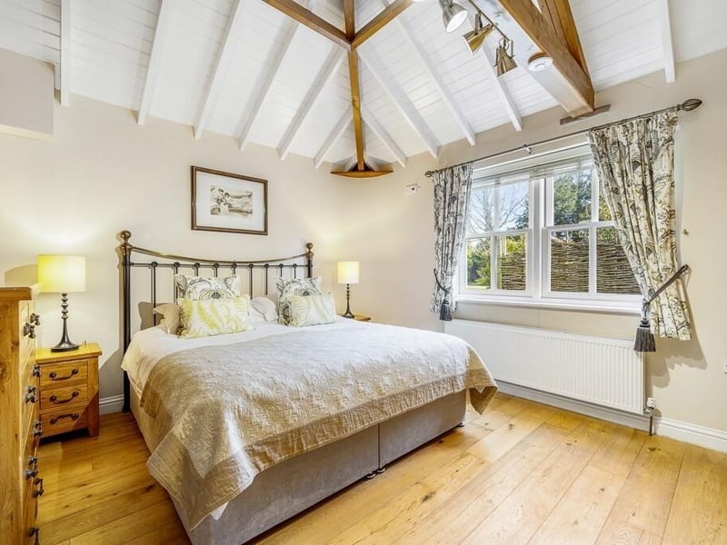 One of the annexe's bedrooms.