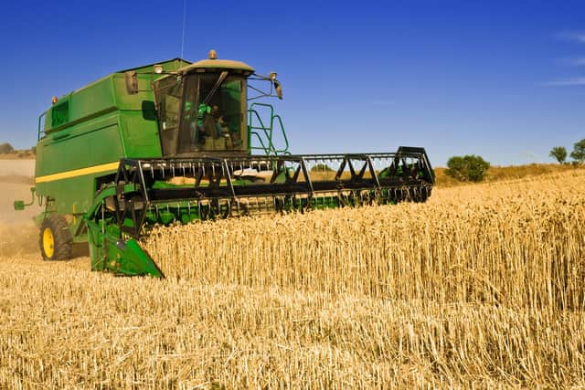 Harvesting crops