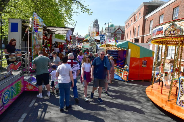 There's lots to see and do at this year's May Fair - which runs until Saturday, May 7.