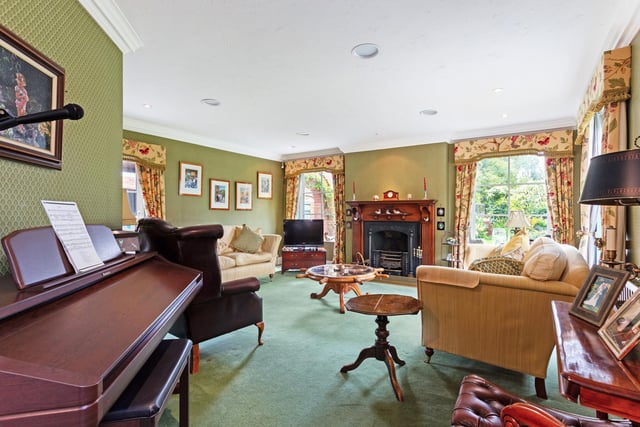 The formal sitting room.