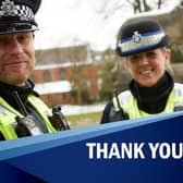 Lincolnshire Police has thanked the community for helping them bring a man to justice.