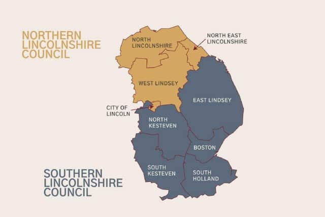 The Greater Lincolnshire For All LGR (local government reorganisation) proposal put forward by East Lindsey and South Holland.