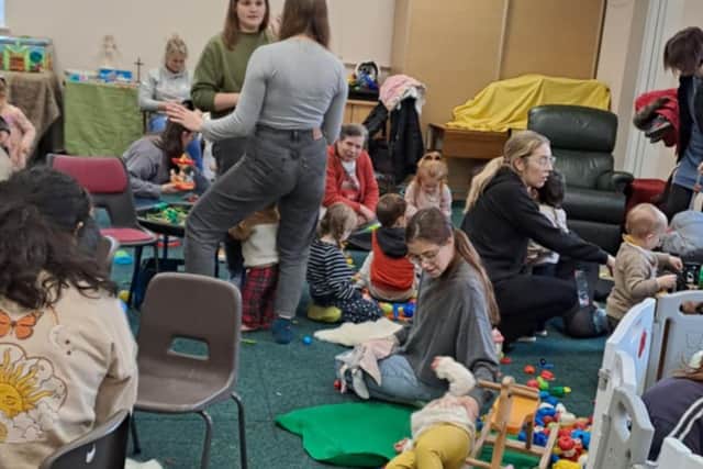 At Spilsby Fellowship Church, the toddler group now benefits from a safer, more accessible ramped entrance and fire escape, along with improved warmth thanks to a new suspended ceiling.