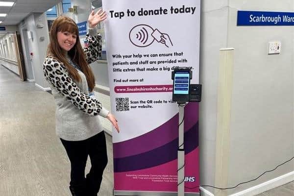 Lincolnshire NHS Charity has introduced three donation machines in Gainsborough, Skegness and Spalding to support the NHS