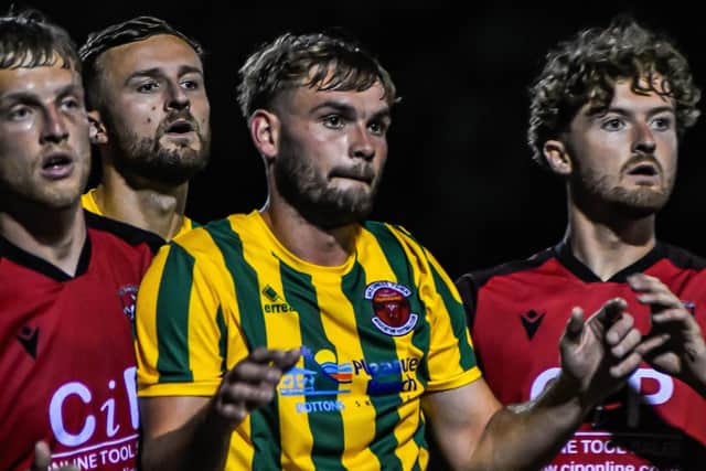 AFC Mansfield v Skegness action Photo by Ryan Thompson, Happy Snapz Photography