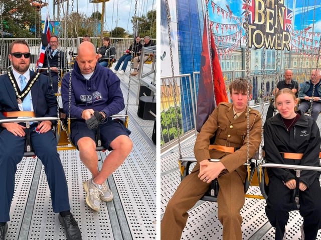 Some snapshots from the special Remembrance event at Skegness Pleasure Beach.