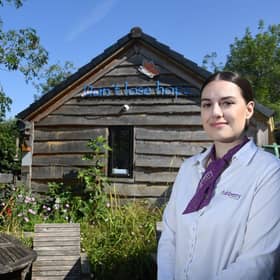 Ashberry Homes Sales Advisor Hollie Savine volunteers at Bourne’s Don’t Lose Hope charity.