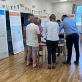 Low Carbon held in person events at local community facilities for people to view the proposal