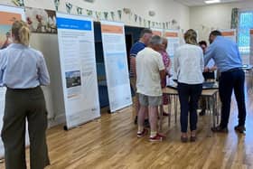 Low Carbon held in person events at local community facilities for people to view the proposal
