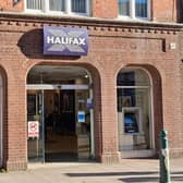 Set for closure in November - Sleaford's Halifax Bank branch. Photo: AH
