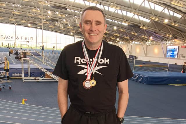 Jim Gillespie, pictured at an event last year, has enjoyed a good indoor season.