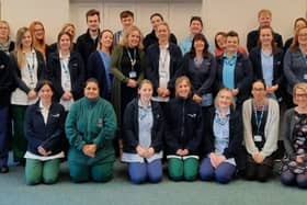The team at the stroke service.