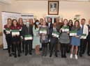 Sleaford Town Award winners from 2021.