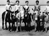 A donkey ride organised by the Derbyshire Children’s Holiday Centre in 1975