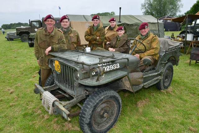Foxhole 44 group members (from left) Stuart Holmes of Woodhall, Mason Burrough, James Allison of Stickford, Hamish Kerr, Harry Waltham and Stuart Allison of Stickford