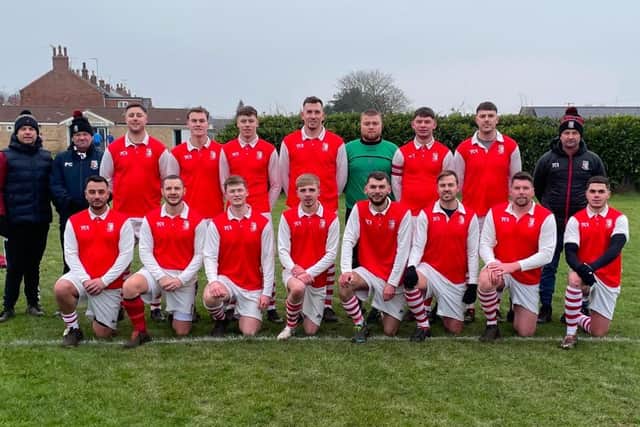 Barnetby United's squad.