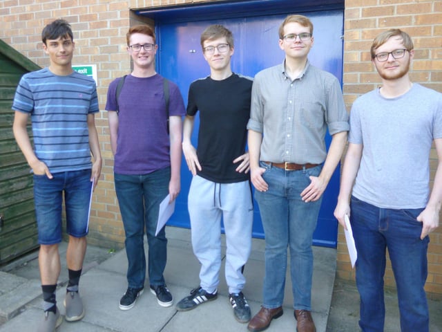 Joseph, Josh, George, Lewis and Harry rewarded for their hard work at Carre's. Photo: Robert Carre Trust