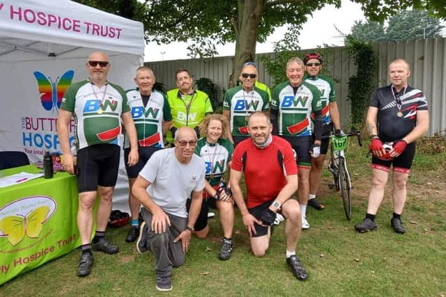 Boston Wheelers were out in force to support the event last year.