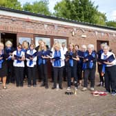 Minting Community Choir performing at the motorshow.