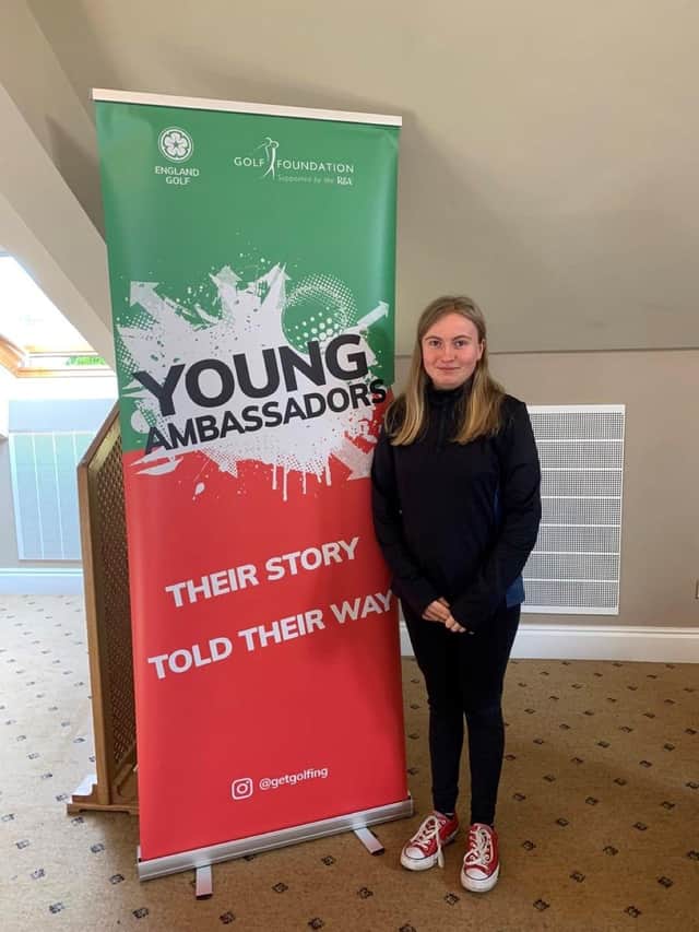 Emily Horstead. Photo: England Golf