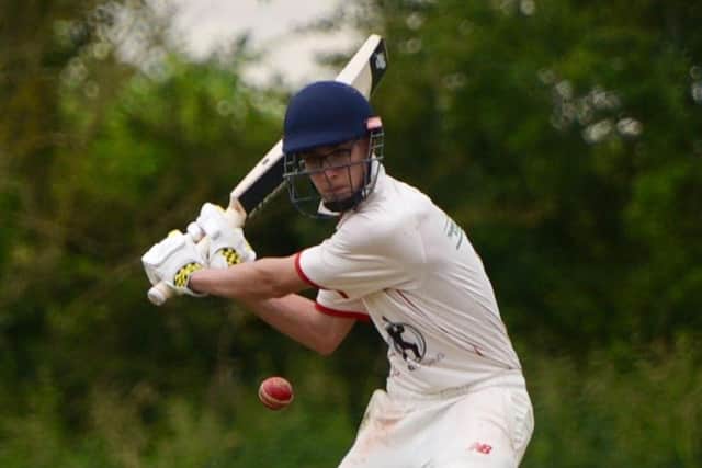 Fraser Pemberton was in great form for Horncastle. Photo: Horncastle CC.