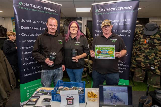 Representatives of On Track Fishing.
