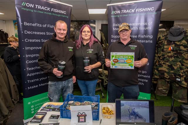 Representatives of On Track Fishing.