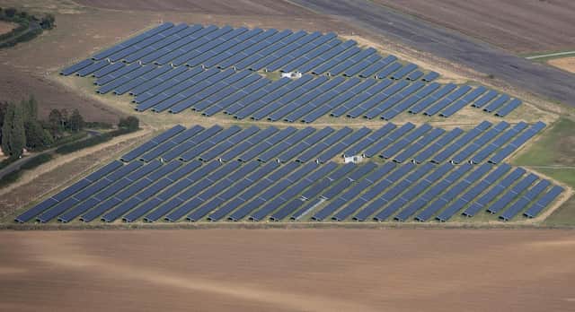 “7,000 acres surrounding Gainsborough is down to be built on with solar panels, and I don’t care what the lifetime of those panels is, at the end of it that land is infertile."