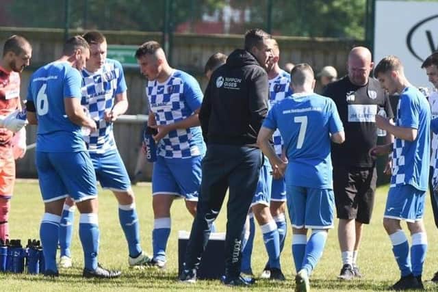 A training session replaced a match after Saturday's late cancellation for Louth Town.