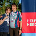 Fundraisers - Edith Shaw (left) and Helen Sirrell.