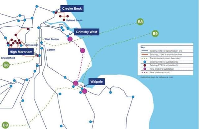 The proposed route | Image: National Grid