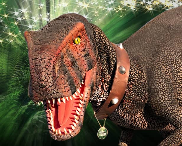 You will have a chance to meet Dino Pete, the Tyrannosaurus Rex at this month's Farmers and Craft Market in Gainsborough