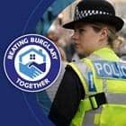 Police stepping up campaign against burglary.