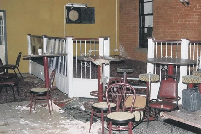 A picture carried 10 years ago this week showing the interior of Skegness’ Tower Gardens Pavilion. A campaign had been launched to save it from demolition.