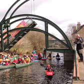 A Slea Paddlers event linked to last year's RiverLight festival.