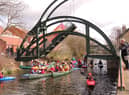 A Slea Paddlers event linked to last year's RiverLight festival.