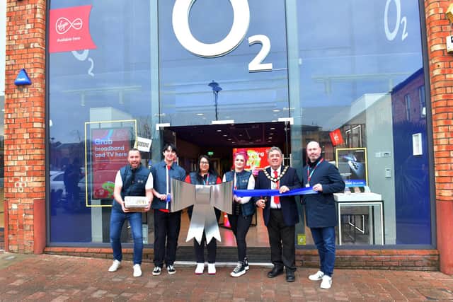 The store was officially opened at a special ribbon cutting ceremony by the Mayor of Gainsborough, Coun Kenneth Woolley