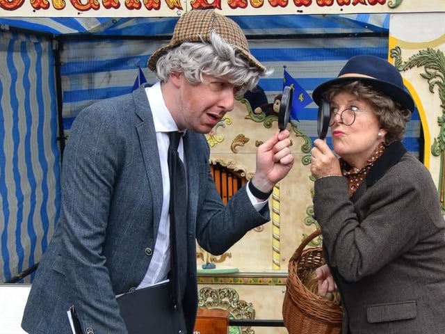 Two vintage detectives come face to face to find out what's going on