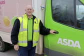Asda Boston home delivery driver David Bostwick.