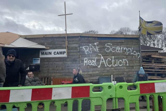 Calls to dismantle the protest camps outside RAF Scampton have intensified following a series of reported violent incidents around the perimeter of the site