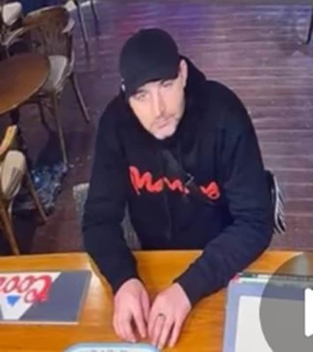 Man wanted in connection with a theft of a till.
