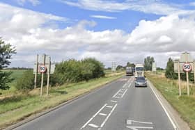 The A17 through East Heckington. Photo: Google