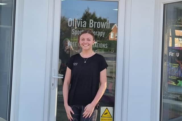 Olivia Brown - Sports Therapy.