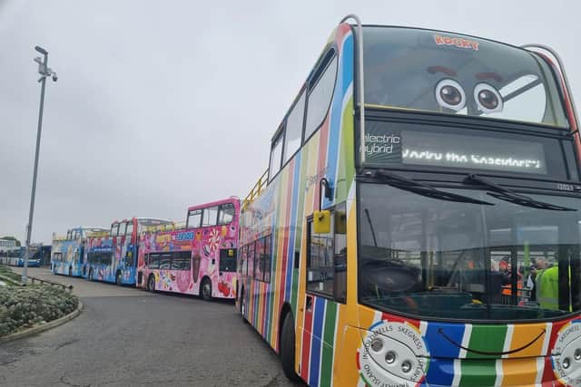 Skegness Seasider buses are back for the summer.