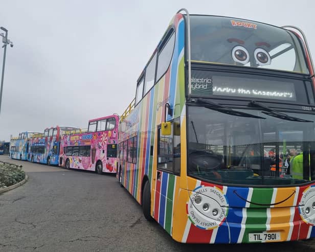 Skegness Seasider buses are back for the summer.
