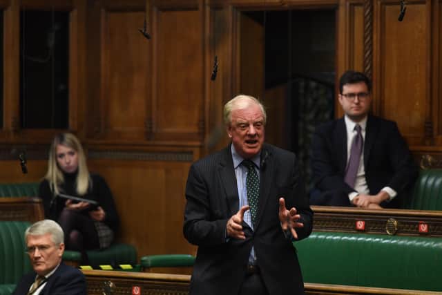 Sir Edward Leigh speaking in Parliament