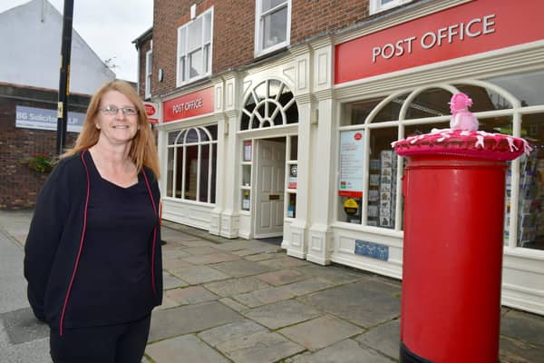 Hannah Watkins, new post mistress at Northgate Post Office