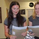 Molly Joyce (left) will be joining the RAF and Liliana Jackson (right) will study history at Southampton University, both are from Sleaford.