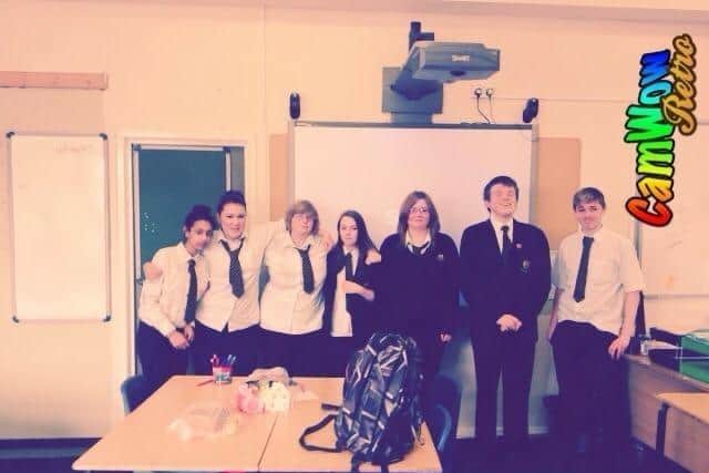 Courtney Hannigan has shared photos of her year 11 leavers class from 2013.